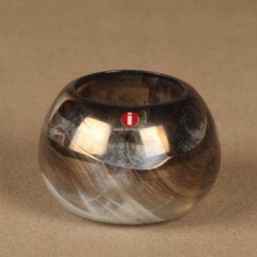 Nuutajärvi Pilvi tuikkulyhty, lila, lysteri, suunnittelija Pentti Santalahti, lila, lysteri