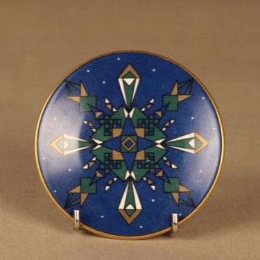 Arabia seinälautanen, Lumihiutale, suunnittelija Tove Slotte, Lumihiutale, serikuva, tähti