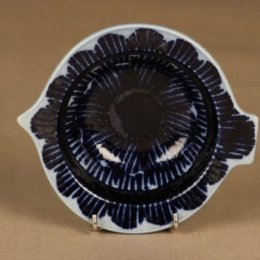 Arabia GOG kulho sininen käsinmaalattu suunnittelija Gunvor Olin-Gronqvist