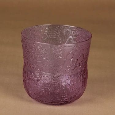 Nuutajärvi Fauna kulho, neodymi, suunnittelija Oiva Toikka, neodymi, eläinaihe