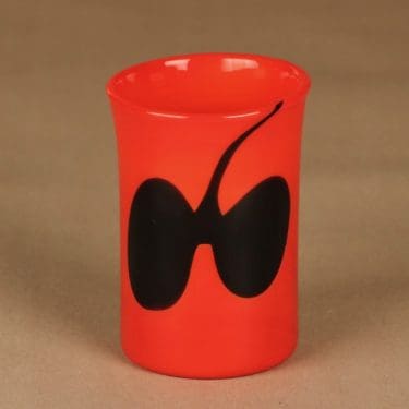 Nuutajärvi N553 maljakko, signeerattu, suunnittelija Heikki Orvola, signeerattu, signeerattu