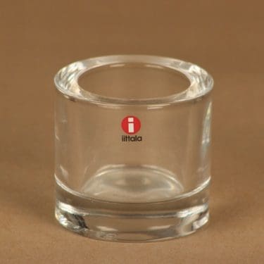 Iittala Kivi tuikkulyhty, kirkas, suunnittelija Heikki Orvola,