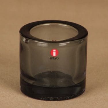 Iittala Kivi  tuikkulyhty, harmaa, suunnittelija Heikki Orvola,