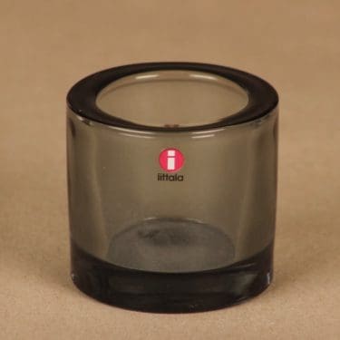 Iittala Kivi tuikkulyhty, harmaa, suunnittelija Heikki Orvola,