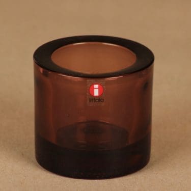 Iittala Kivi tuikkulyhty, purppura, suunnittelija Heikki Orvola,