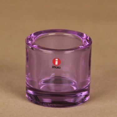 Iittala Kivi candle lantern, light lilac designer Heikki Orvola