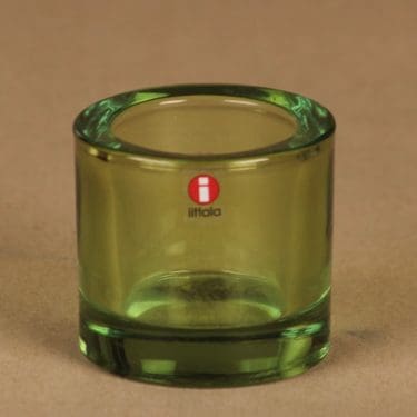 Iittala Kivi  tuikkulyhty, lime, suunnittelija Heikki Orvola,