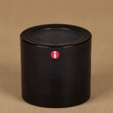 Iittala Kivi  tuikkulyhty, mustikka, suunnittelija Heikki Orvola,