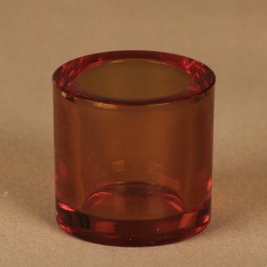 Iittala Kivi tuikkulyhty, ruusuoliivi, suunnittelija Heikki Orvola,