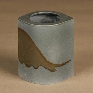 Arabia maljakko, käsinmaalattu suunnittelija Heljä Liukko-Sundström