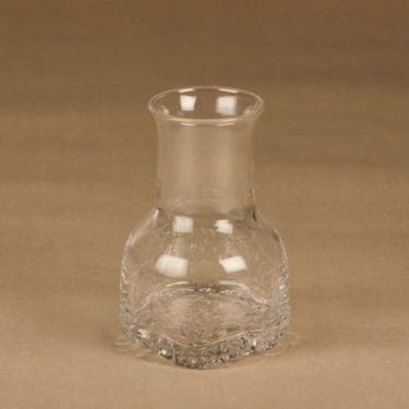 Iittala Eeva maljakko, kirkas, suunnittelija Tapio Wirkkala,