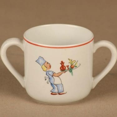 Arabia Kiltille tytölle muki, kaksikorvainen, suunnittelija , kaksikorvainen, tyttö