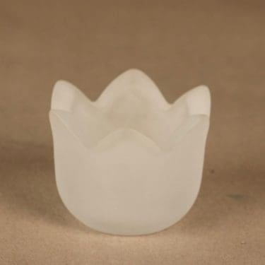 Iittala Tulip tuikkulyhty, mattakirkas, suunnittelija Jorma Vennola,