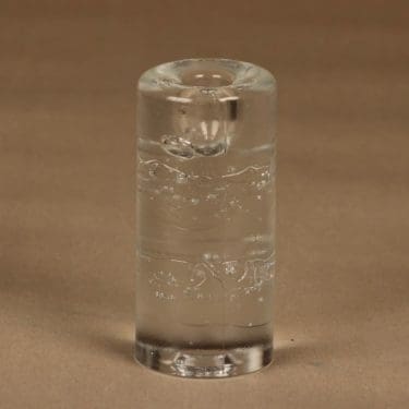 Iittala Arkipelago kynttilänjalka, kirkas, suunnittelija Timo Sarpaneva,