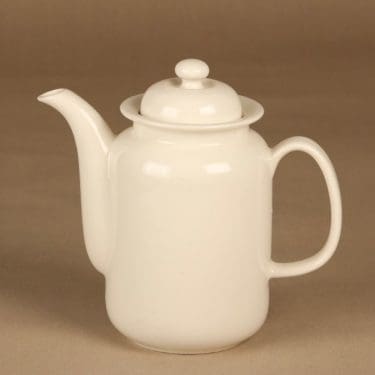 Arabia Arctica   kahvikaadin, valkoinen, suunnittelija Inkeri Leivo,