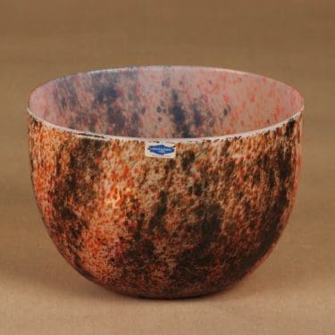 Nuutajärvi Tunturissa Ruska, signeerattu, suunnittelija Oiva Toikka, signeerattu