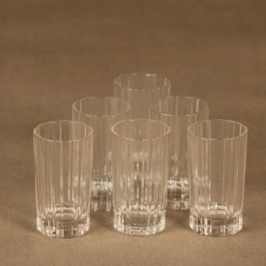 Iittala Spektro snapsilasi, 4 cl, 6 kpl, suunnittelija Heikki Orvola, 4 cl