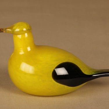 Nuutajärvi lintu , Kuhankeittäjä, suunnittelija Oiva Toikka, Kuhankeittäjä, signeerattu