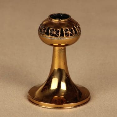 Turun Hopea 1961/S candle holder, bronze designer Pentti Sarpaneva