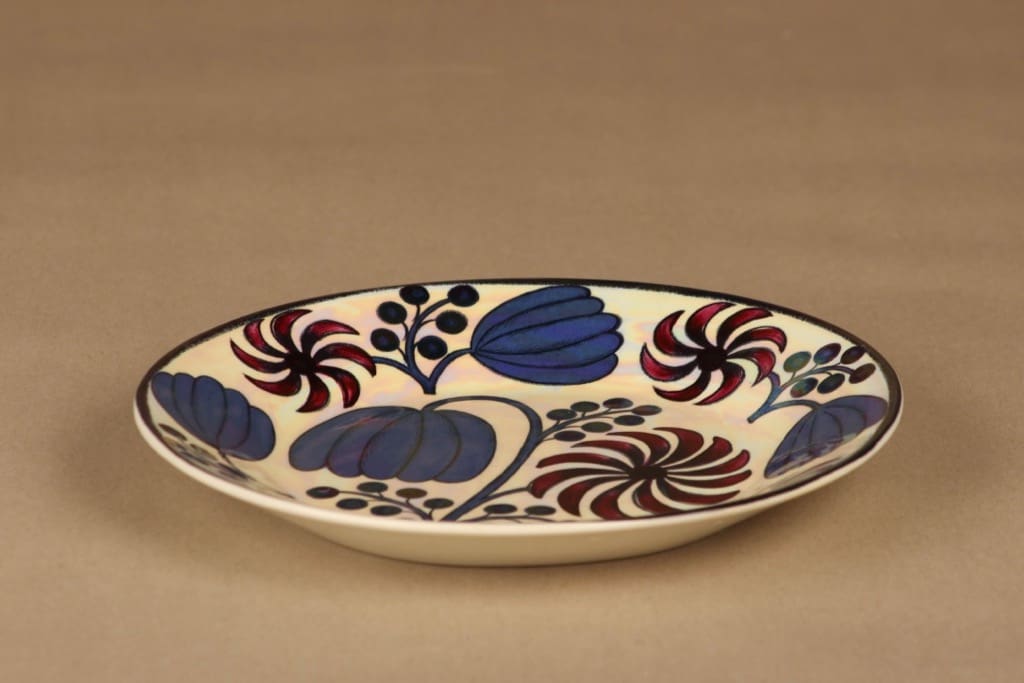 Arabia BK koristelautanen, lysteri, suunnittelija Birger Kaipiainen, serikuva kuva 2