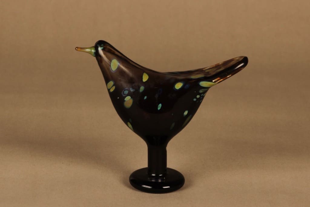 Nuutajärvi lintu , Laulurastas, suunnittelija Oiva Toikka, Laulurastas