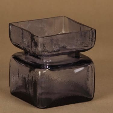 Riihimäen lasi Pala maljakko, lila, suunnittelija Helena Tynell, Koko 4/6