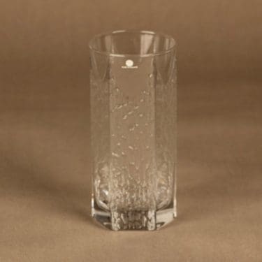 Iittala Kalinka maljakko, kirkas, suunnittelija Timo Sarpaneva,