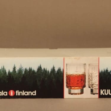 Iittala Kuusi lasi, 13 cl, suunnittelija Jorma Vennola, 13 cl, kuusi