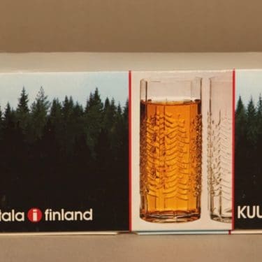 Iittala Kuusi olutlasi, 36 cl, suunnittelija Jorma Vennola, 36 cl, kuusi