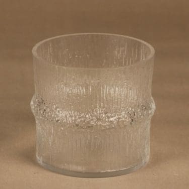 Iittala Niva jääpalakulho, signeerattu, suunnittelija Tapio Wirkkala, signeerattu