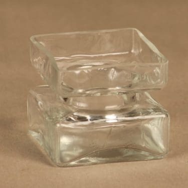 Riihimäen lasi Pala maljakko, kirkas, suunnittelija Helena Tynell,