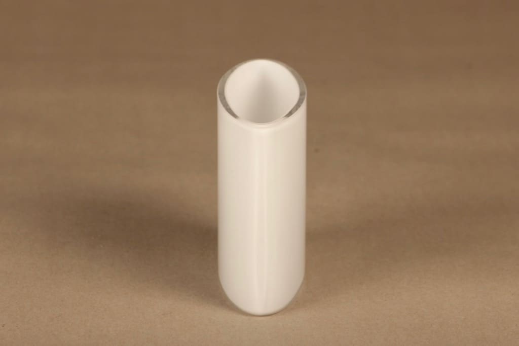 Iittala Ovalis maljakko, valkoinen, suunnittelija Tapio Wirkkala, kuva 2