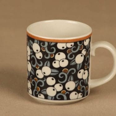 Arabia Taika muki, suunnittelija Inkeri Seppälä, erikoiskoriste, retro