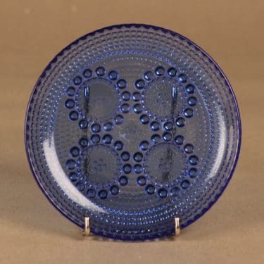 Riihimäen lasi Grapponia lautanen, 14.5 cm, suunnittelija Nanny Still, 14.5 cm