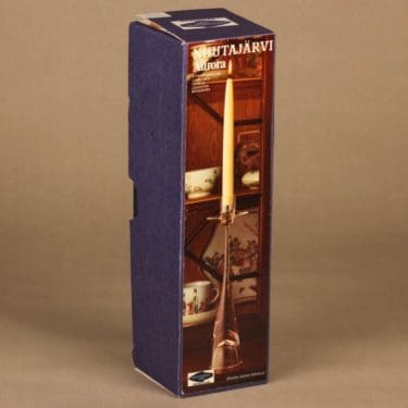 Nuutajärvi Aurora kynttilänjalka, 30.5 cm, suunnittelija Heikki Orvola, 30.5 cm