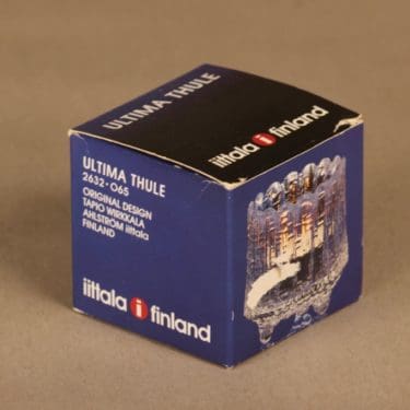Iittala Ultima Thule tuikkulyhty, kirkas, suunnittelija Tapio Wirkkala,