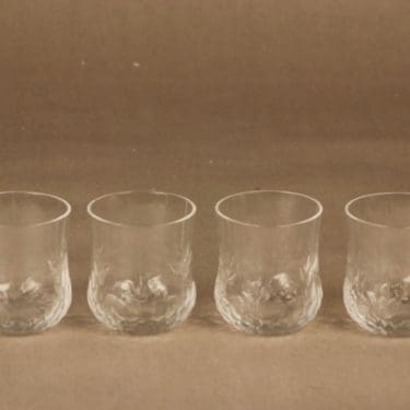 Iittala Koivu lasi, 15 cl, 4 kpl, suunnittelija Jorma Vennola, 15 cl
