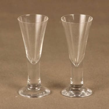 Iittala Avec snapsilasi, 4 cl, 2 kpl, suunnittelija Valto Kokko, 4 cl