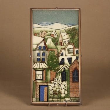 Arabia HLS seinätaulu, Heikinkylä, suunnittelija Heljä Liukko-Sundström, Heikinkylä