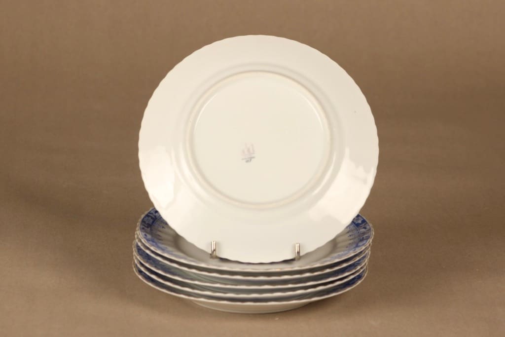 Arabia China lautanen, 17.5 cm, 6 kpl, suunnittelija Greta-Lisa Jäderholm-Snellman, 17.5 cm kuva 2