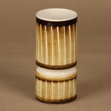 Arabia Raito vase, hand-painted designer Raija Uosikkinen