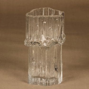 Iittala 3546 maljakko, signeerattu, suunnittelija Tapio Wirkkala, signeerattu