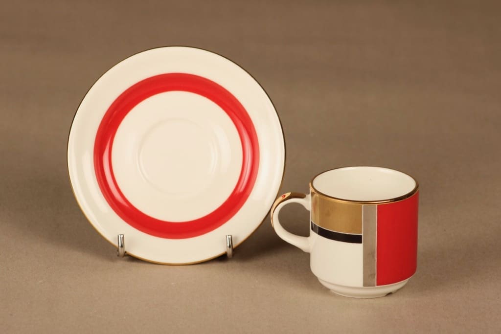 Arabia Vaakuna mokkakuppi, Häme, suunnittelija , Häme kuva 2