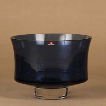 Iittala 3588 malja, signeerattu, suunnittelija Tapio Wirkkala, signeerattu