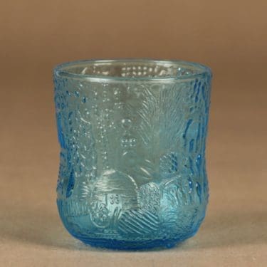 Nuutajärvi Fauna lasi, 18 cl, suunnittelija Oiva Toikka, 18 cl