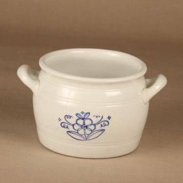 Arabia voipytty, valkoinen, koboltinsininen, suunnittelija ,