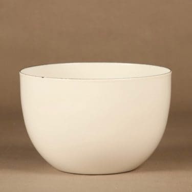 Finel kulho, valkoinen, suunnittelija Kaj Franck, Mallin suunnitellut Kaj Franck.