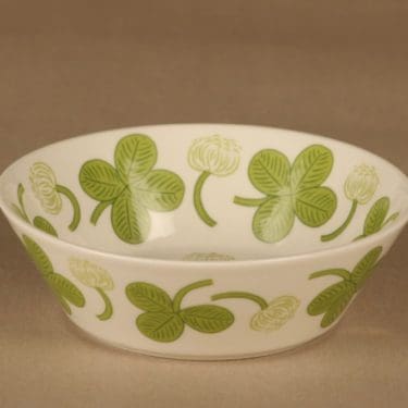 Arabia Apila kulho, vihreä, suunnittelija Birger Kaipiainen,