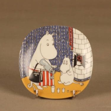 Arabia Muumi seinälautanen, Kuinkas sitten kävikään…., suunnittelija Tove Slotte-Elevant, Kuinkas sitten kävikään….