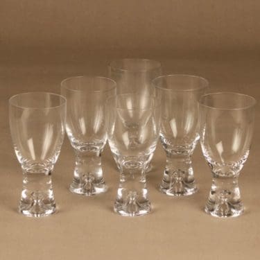 Iittala Tapio valkoviinilasi, 18 cl, 6 kpl, suunnittelija Tapio Wirkkala, 18 cl